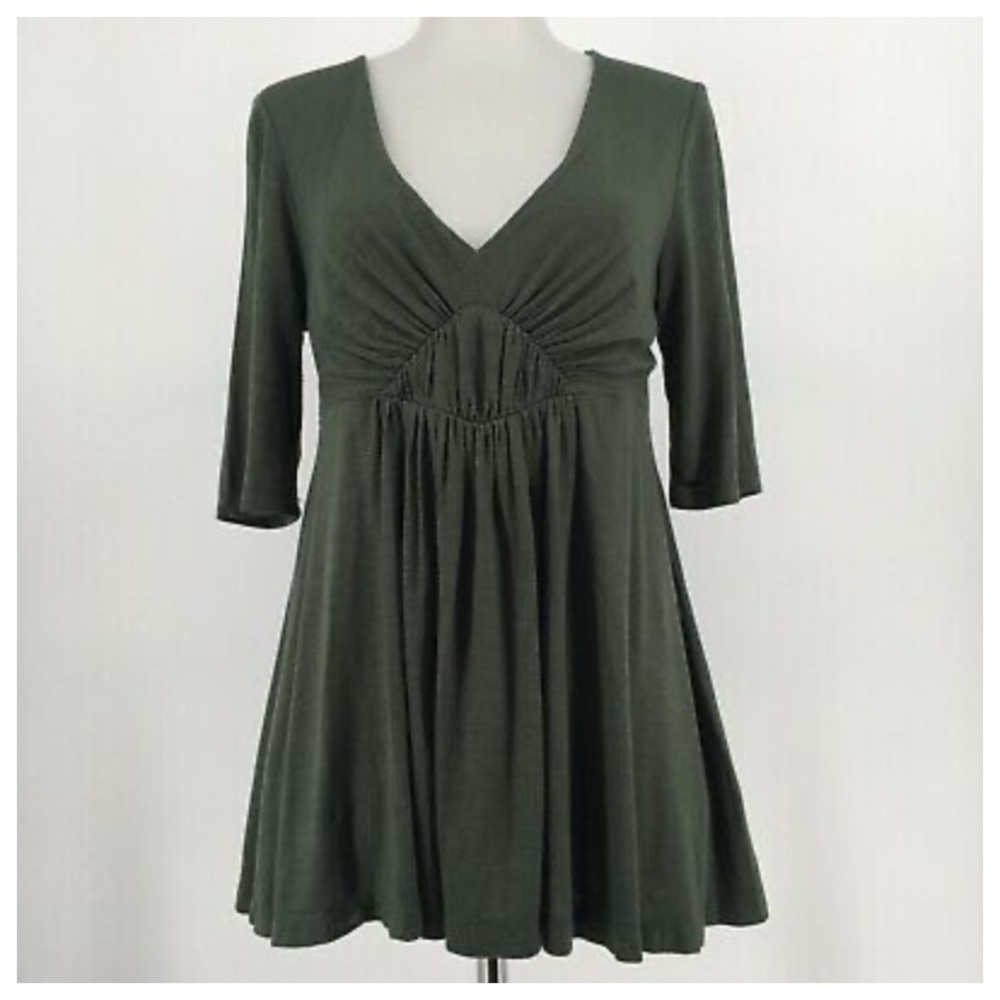 Anthropologie Deletta 1/2 sleeve Tee